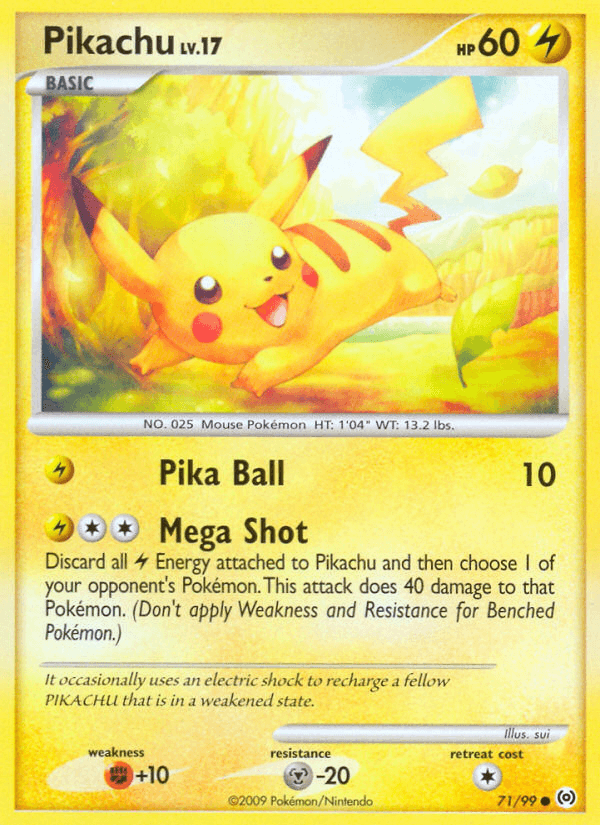 Pikachu, kortbilde fra pokemontcg.io