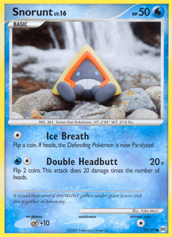 Snorunt, kortbilde fra pokemontcg.io