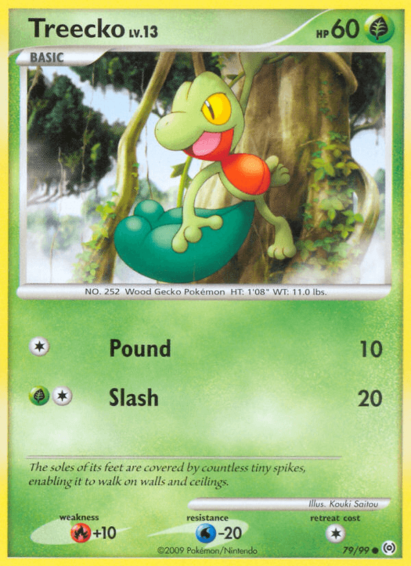 Treecko, kortbilde fra pokemontcg.io