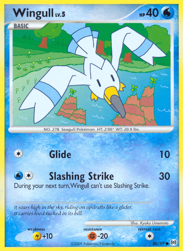Wingull, kortbilde fra pokemontcg.io
