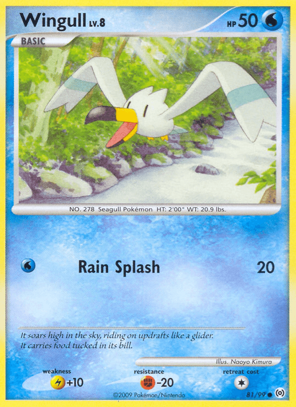 Wingull, kortbilde fra pokemontcg.io