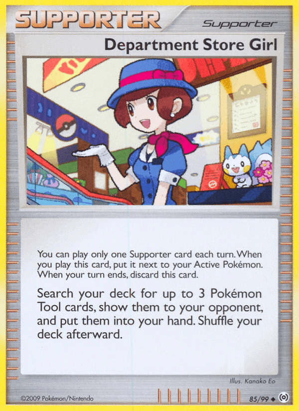 Department Store Girl, kortbilde fra pokemontcg.io