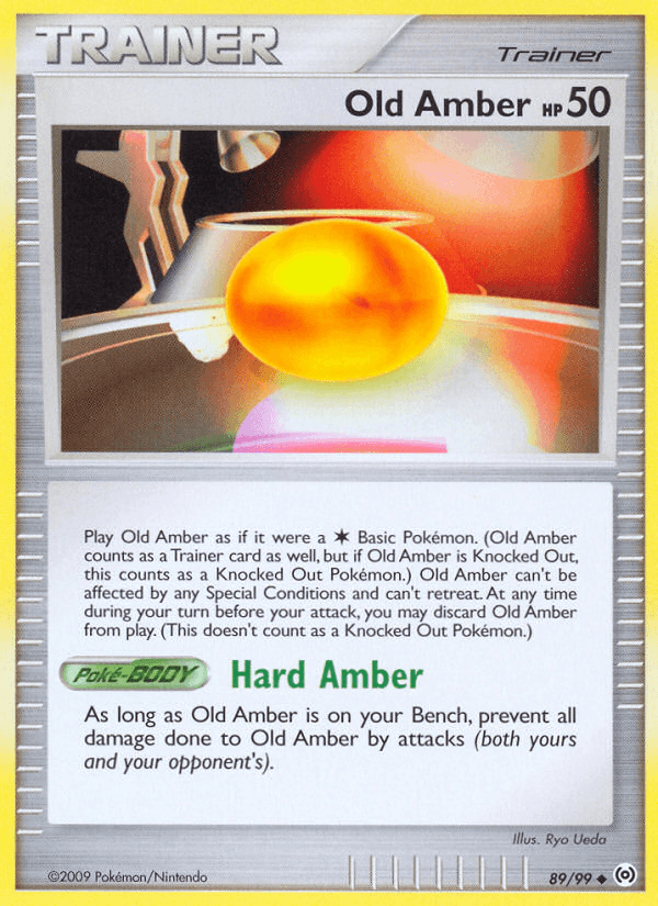 Old Amber, kortbilde fra pokemontcg.io
