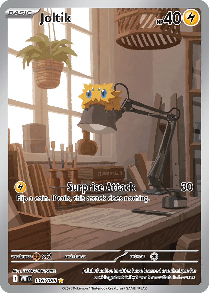 Joltik, kortbilde fra pokemontcg.io