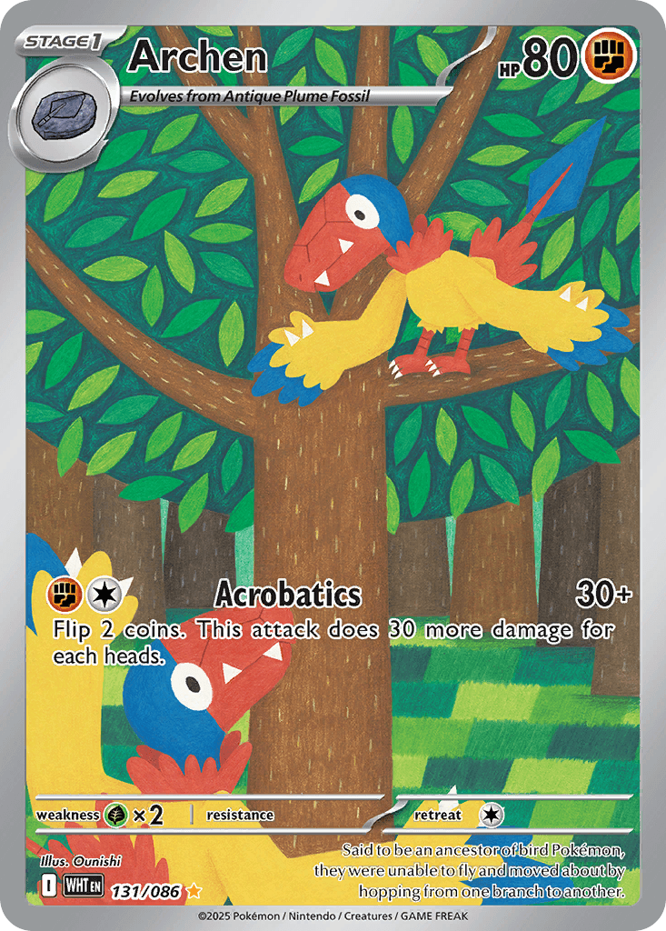 Archen, kortbilde fra pokemontcg.io