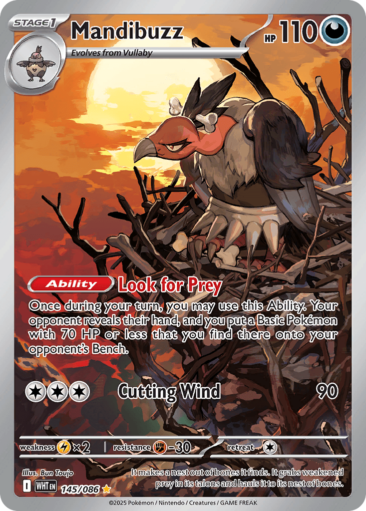 Mandibuzz, kortbilde fra pokemontcg.io