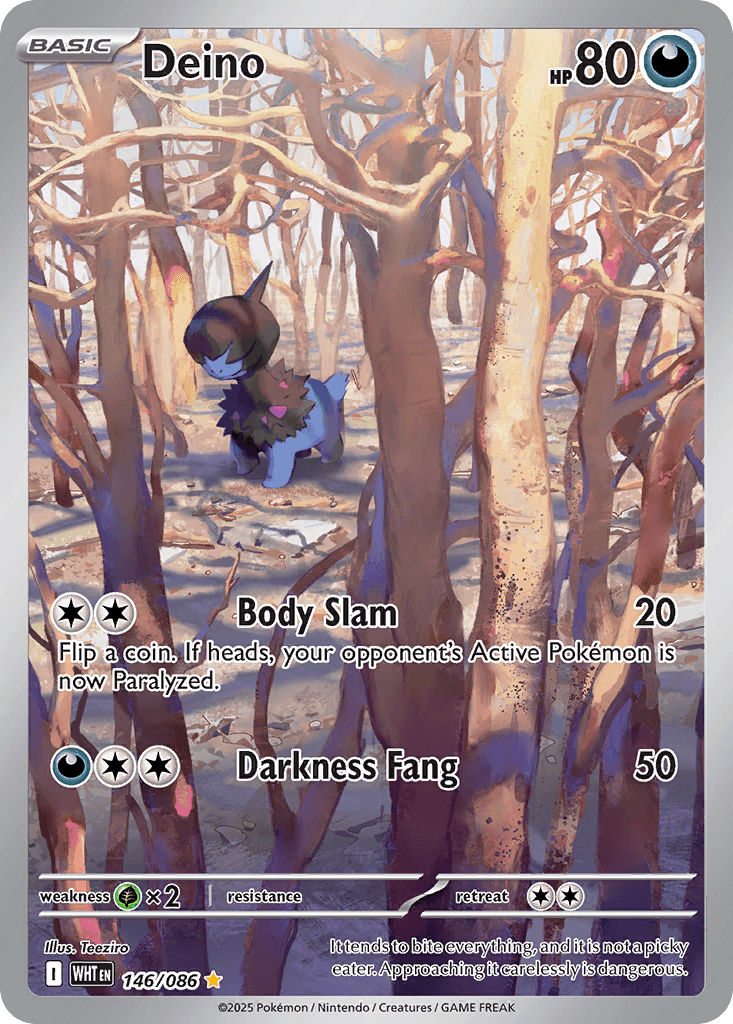 Deino, kortbilde fra pokemontcg.io
