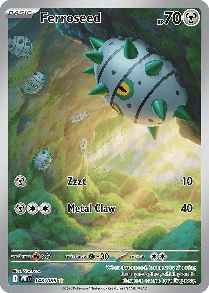 Ferroseed, kortbilde fra pokemontcg.io