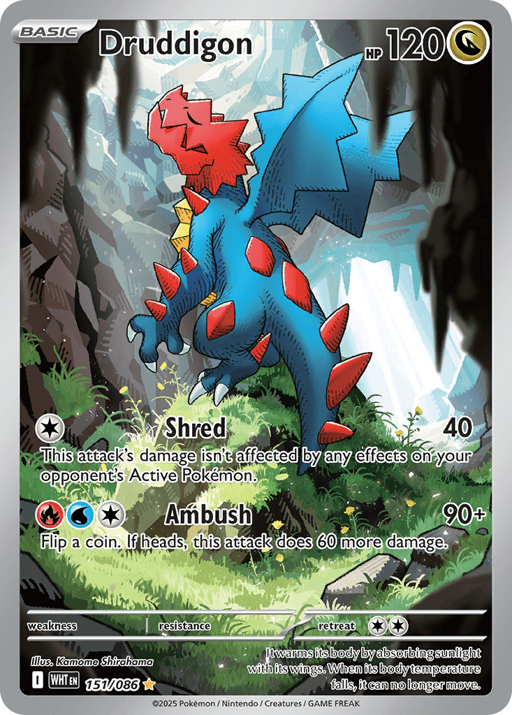 Druddigon, kortbilde fra pokemontcg.io