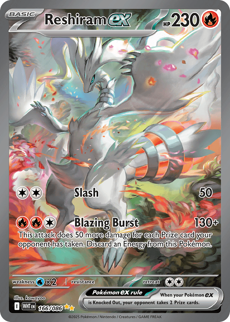 Reshiram ex, kortbilde fra pokemontcg.io
