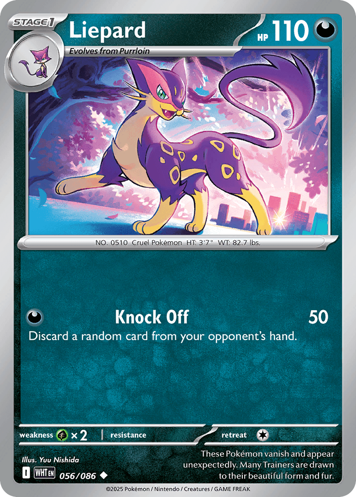 Liepard, kortbilde fra pokemontcg.io
