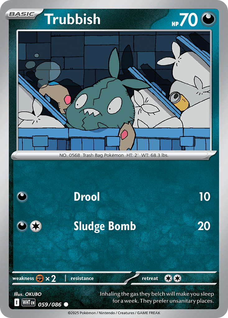 Trubbish, kortbilde fra pokemontcg.io