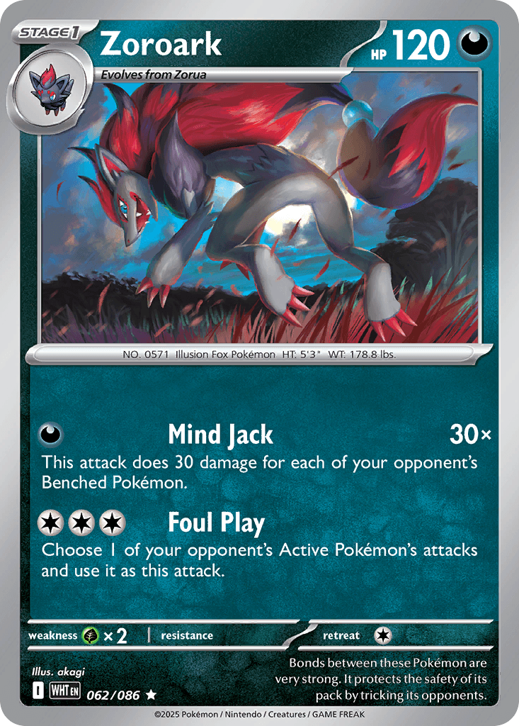 Zoroark, kortbilde fra pokemontcg.io