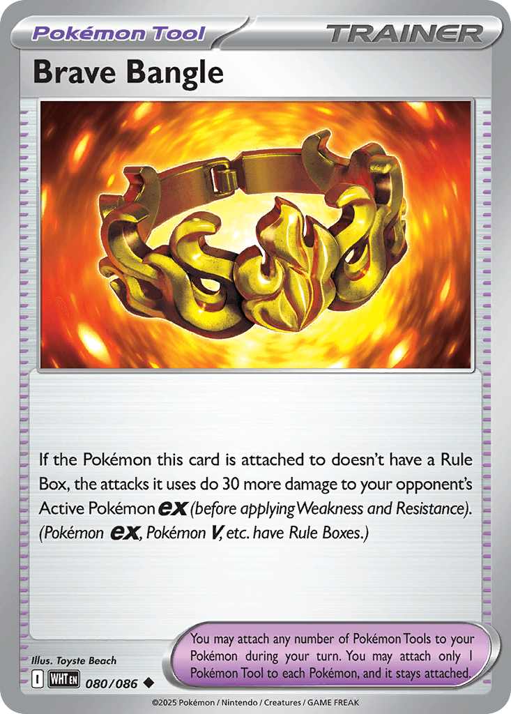 Brave Bangle, kortbilde fra pokemontcg.io