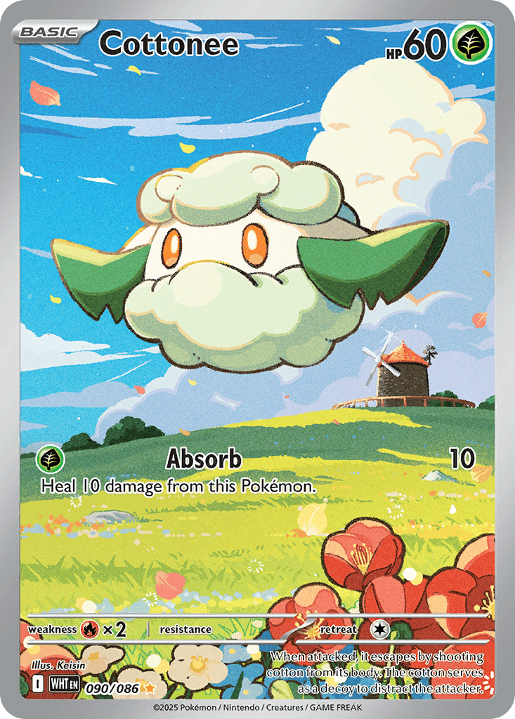 Cottonee, kortbilde fra pokemontcg.io