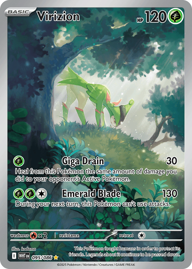 Virizion, kortbilde fra pokemontcg.io