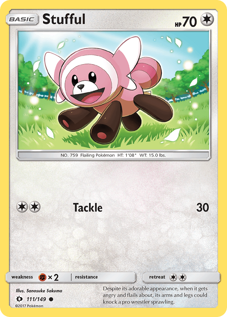 Stufful, kortbilde fra pokemontcg.io