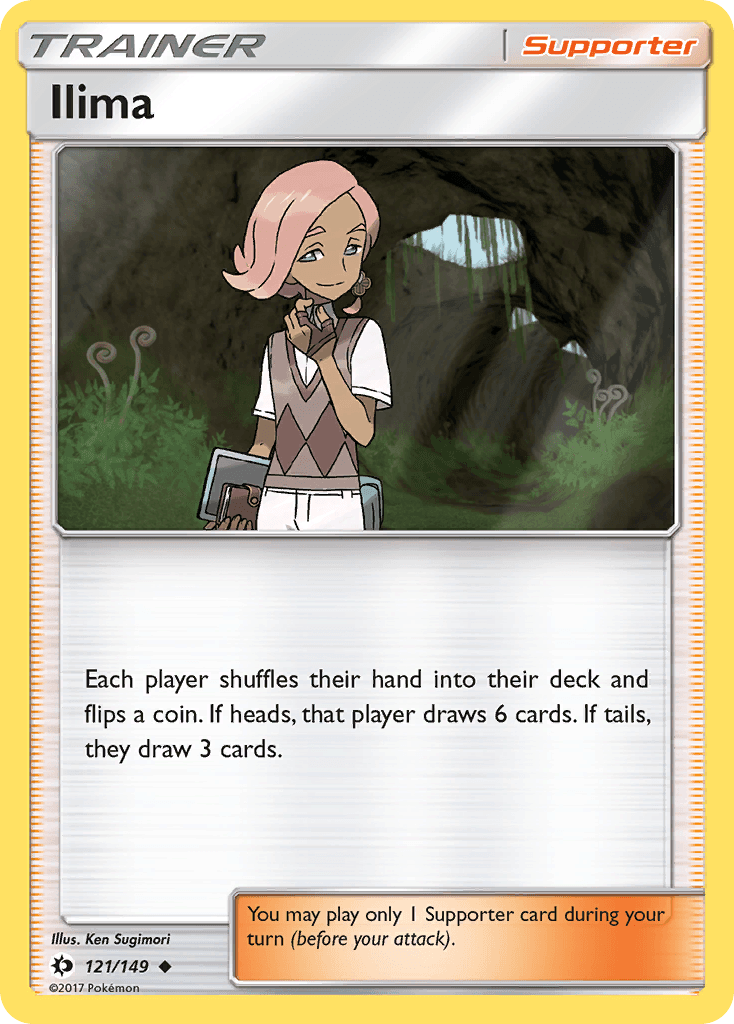 Ilima, kortbilde fra pokemontcg.io