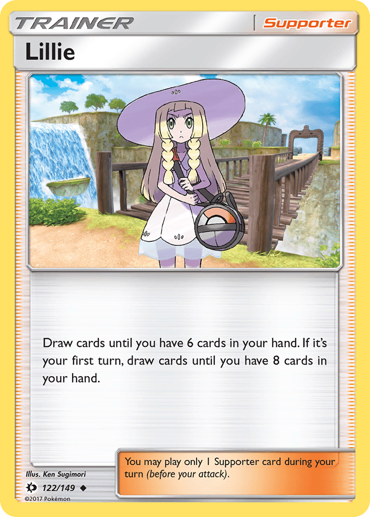Lillie, kortbilde fra pokemontcg.io