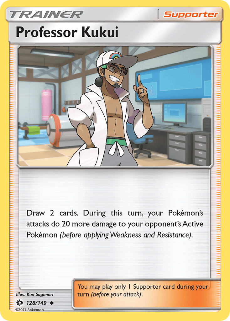 Professor Kukui, kortbilde fra pokemontcg.io