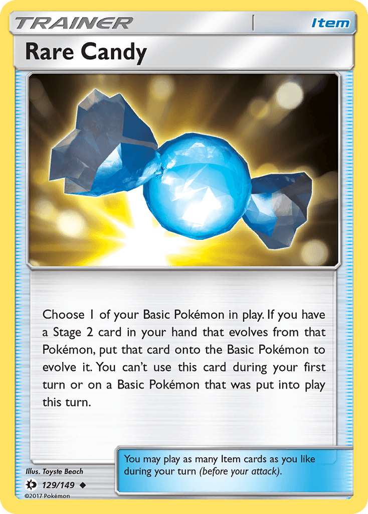 Rare Candy, kortbilde fra pokemontcg.io