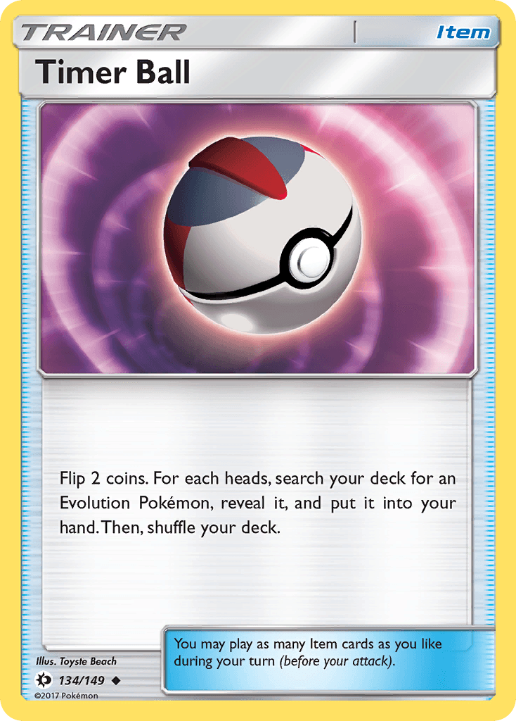 Timer Ball, kortbilde fra pokemontcg.io