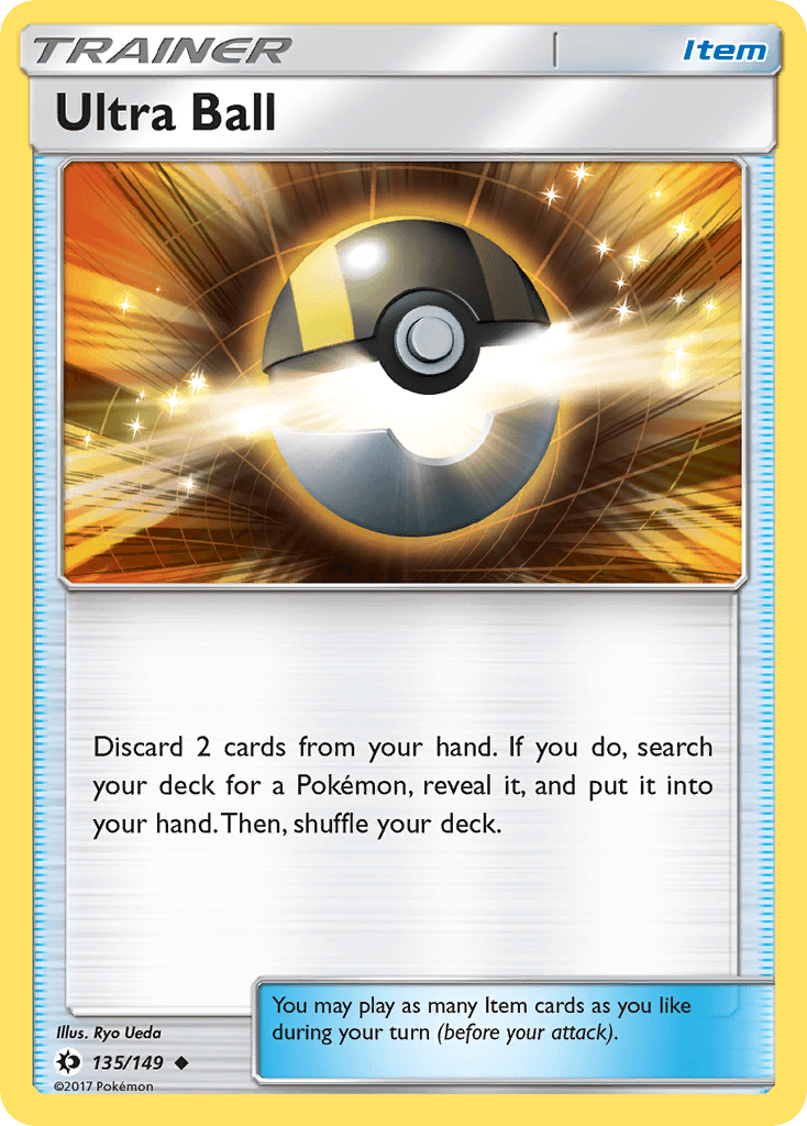 Ultra Ball, kortbilde fra pokemontcg.io