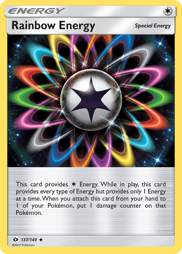Rainbow Energy, kortbilde fra pokemontcg.io