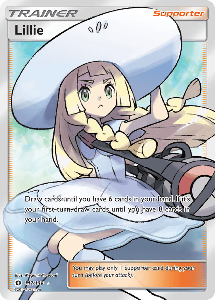 Lillie, kortbilde fra pokemontcg.io