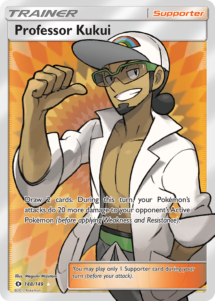 Professor Kukui, kortbilde fra pokemontcg.io