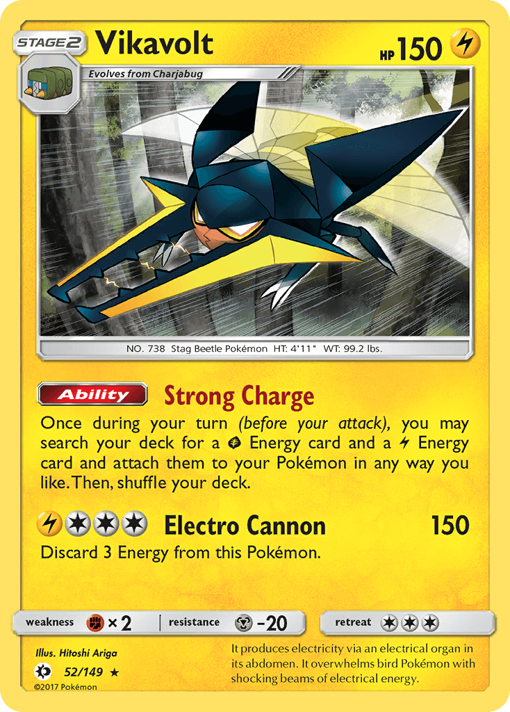 Vikavolt, kortbilde fra pokemontcg.io