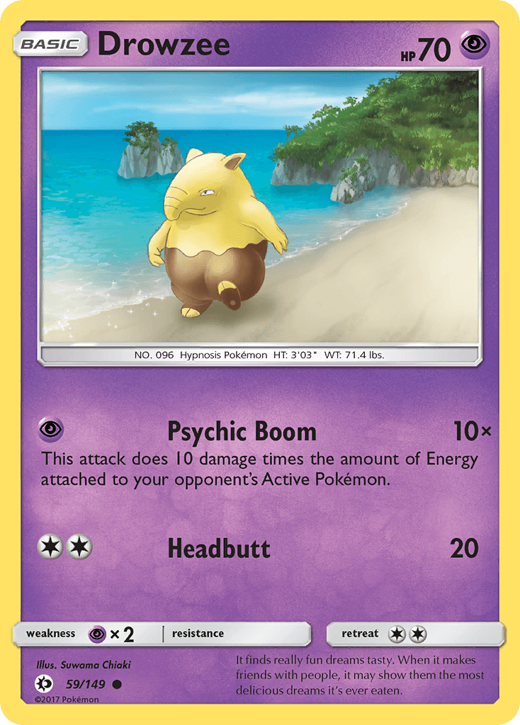 Drowzee, kortbilde fra pokemontcg.io