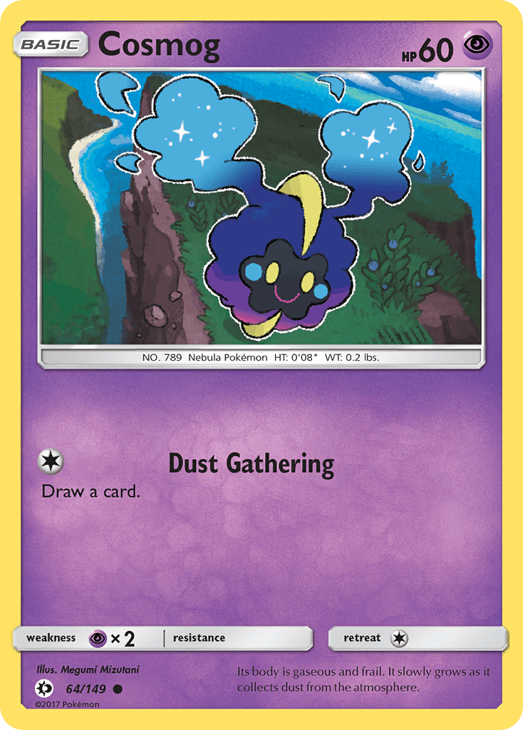 Cosmog, kortbilde fra pokemontcg.io