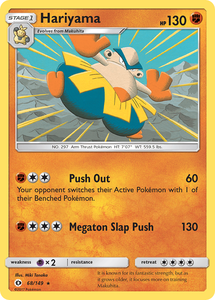Hariyama, kortbilde fra pokemontcg.io