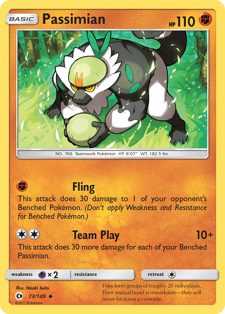 Passimian, kortbilde fra pokemontcg.io