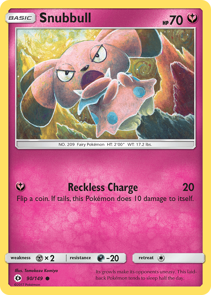 Snubbull, kortbilde fra pokemontcg.io