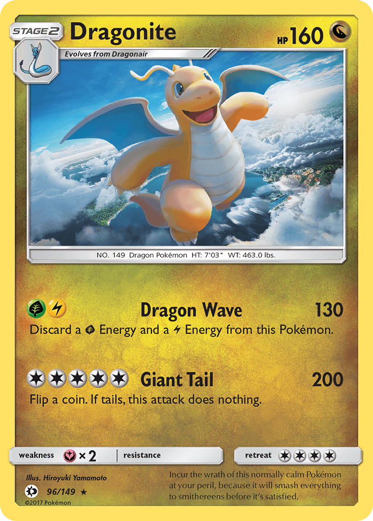 Dragonite, kortbilde fra pokemontcg.io