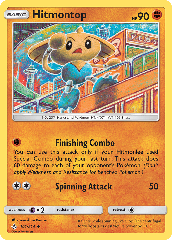 Hitmontop, kortbilde fra pokemontcg.io