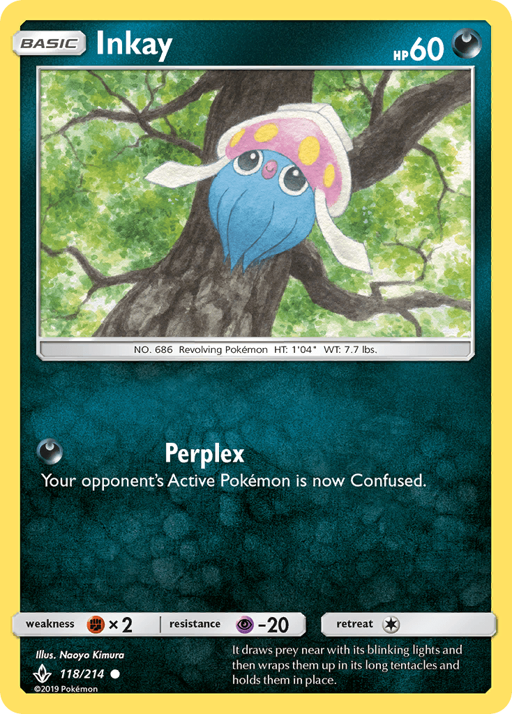 Inkay, kortbilde fra pokemontcg.io