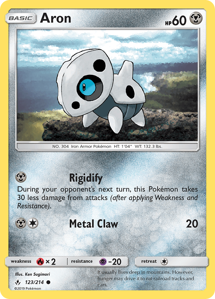 Aron, kortbilde fra pokemontcg.io