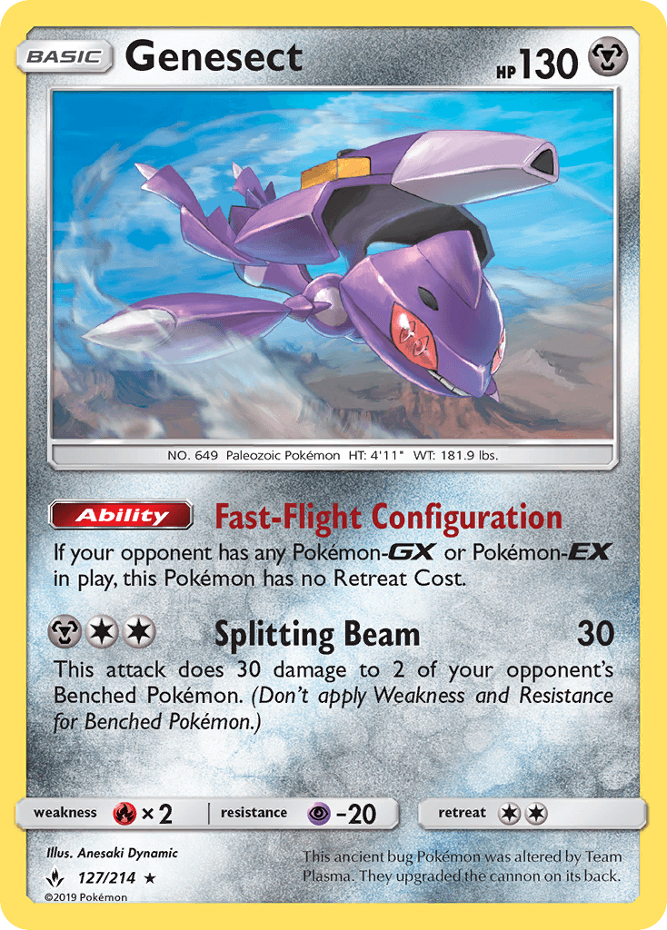 Genesect, kortbilde fra pokemontcg.io