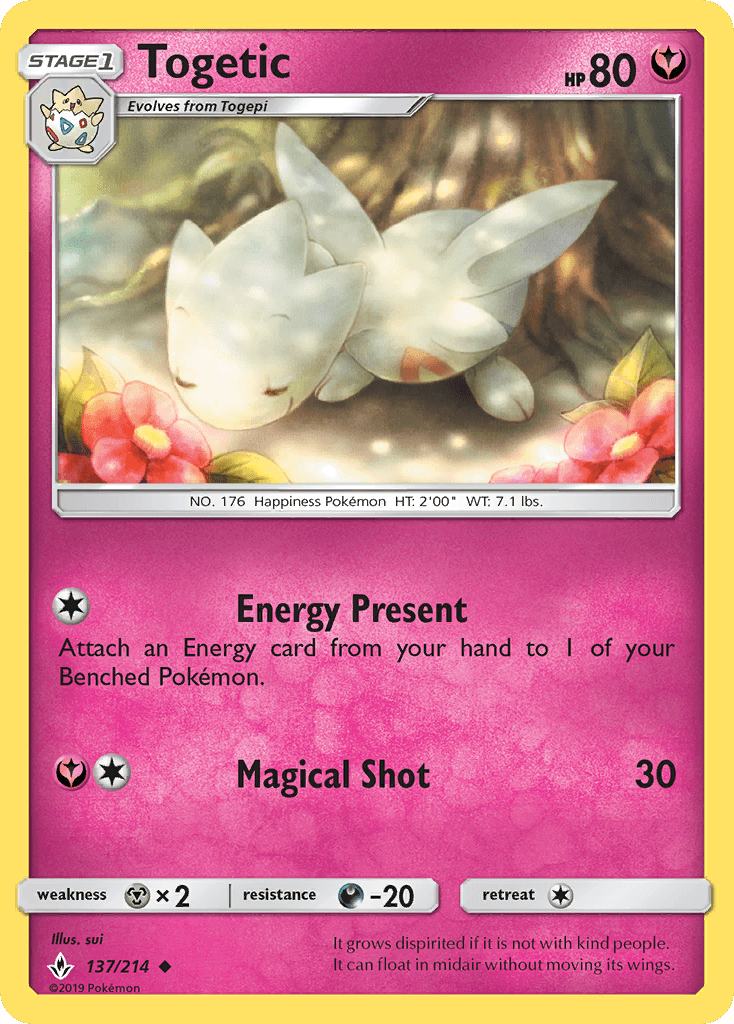 Togetic, kortbilde fra pokemontcg.io