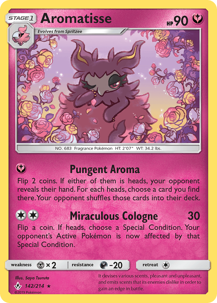 Aromatisse, kortbilde fra pokemontcg.io