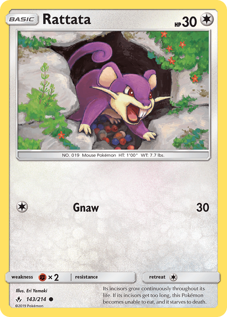 Rattata, kortbilde fra pokemontcg.io