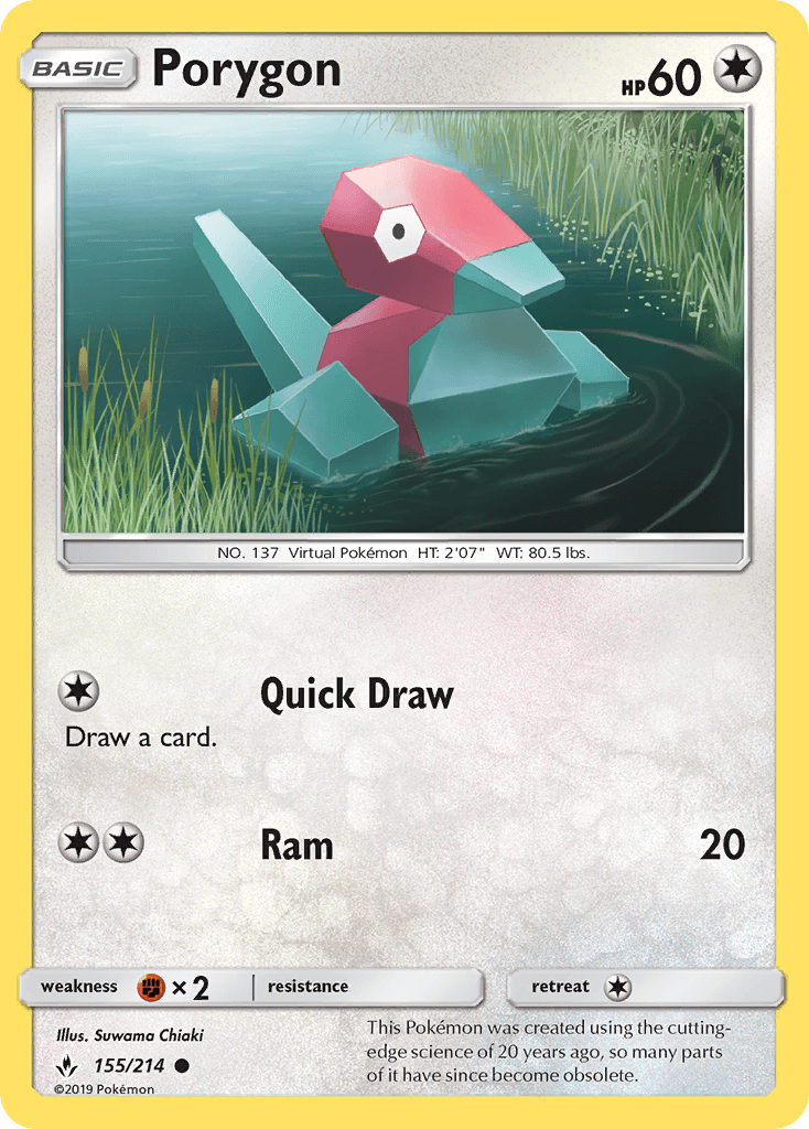 Porygon, kortbilde fra pokemontcg.io