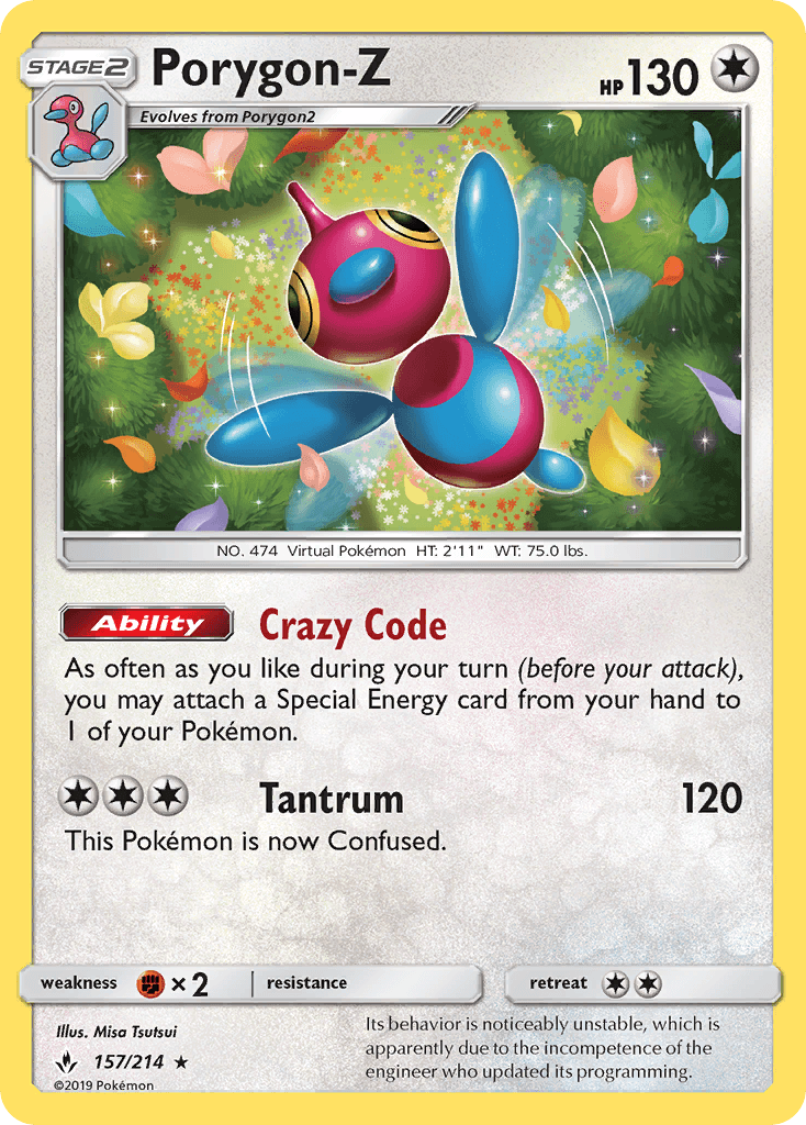 Porygon-Z, kortbilde fra pokemontcg.io