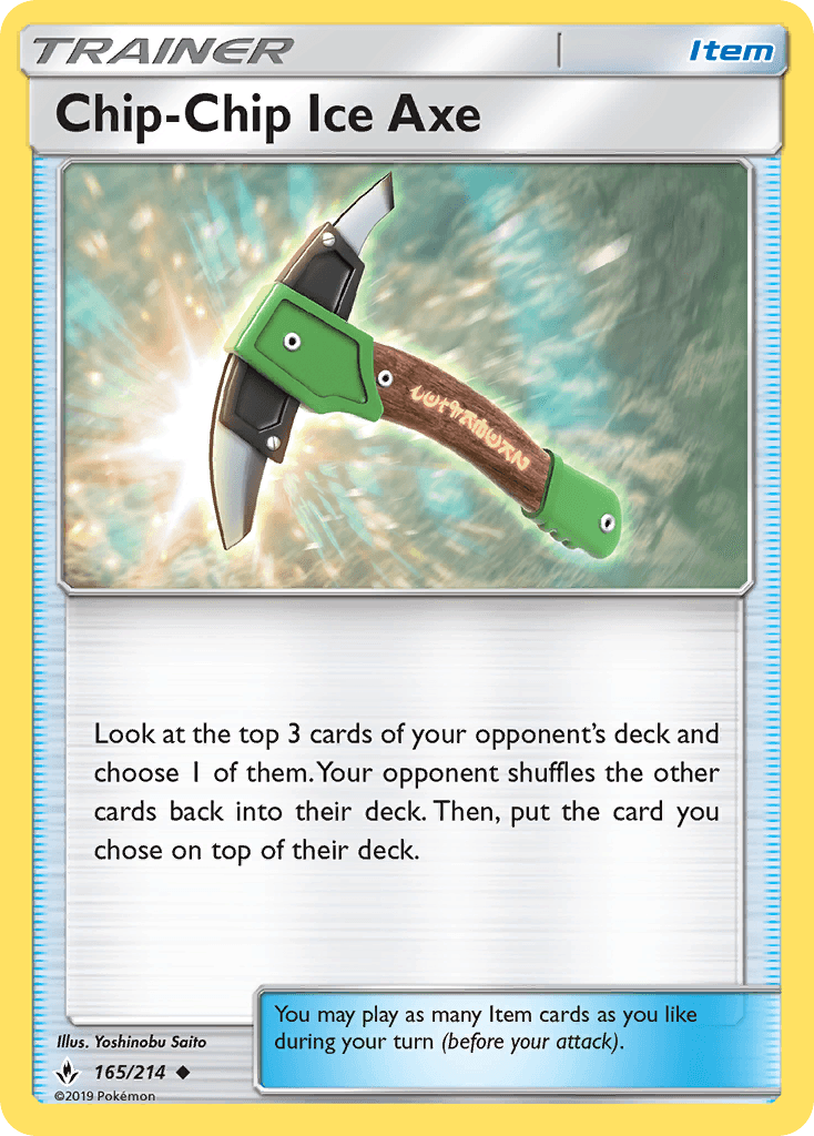 Chip-Chip Ice Axe, kortbilde fra pokemontcg.io