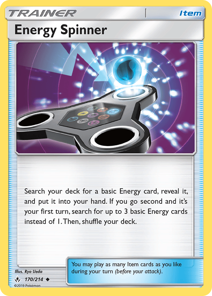 Energy Spinner, kortbilde fra pokemontcg.io