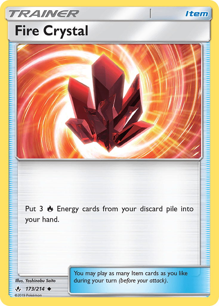 Fire Crystal, kortbilde fra pokemontcg.io