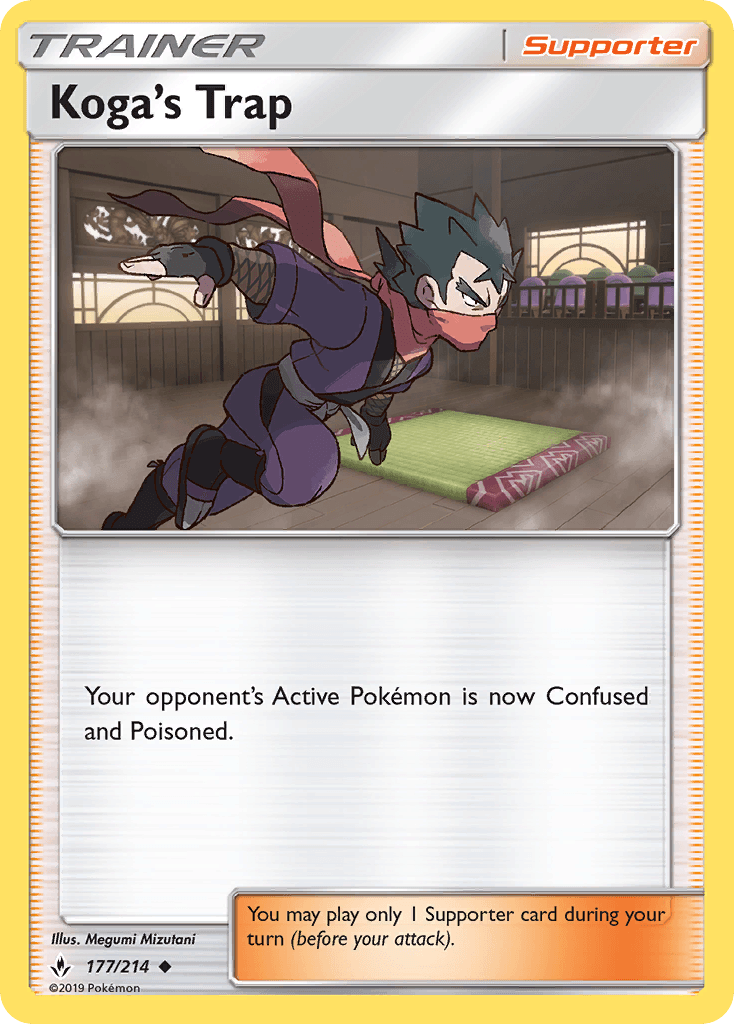 Koga's Trap, kortbilde fra pokemontcg.io